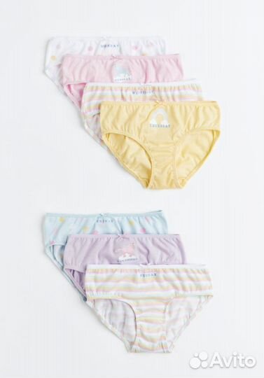 Трусы на девочку h&m