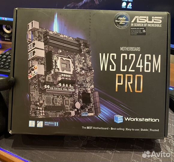 Материнская плата Asus WS C246M PRO