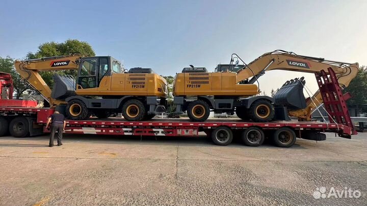 Колёсный экскаватор Lovol FW160F, 2023