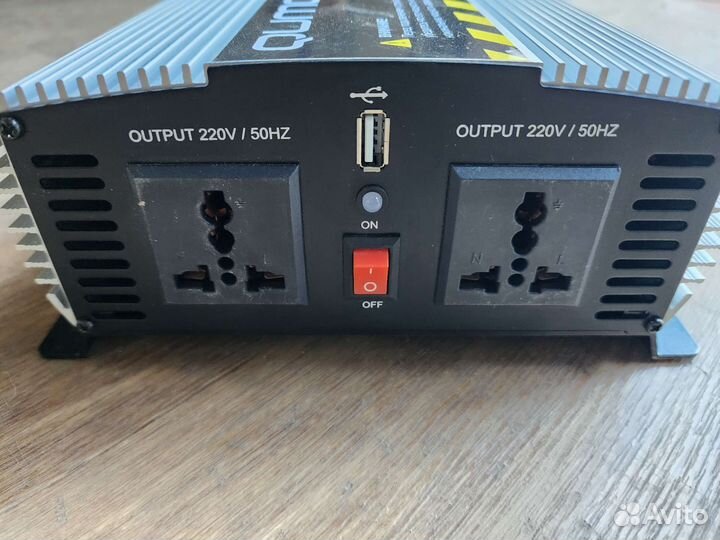 Инвертор 12 220в чистый синус 1200вт