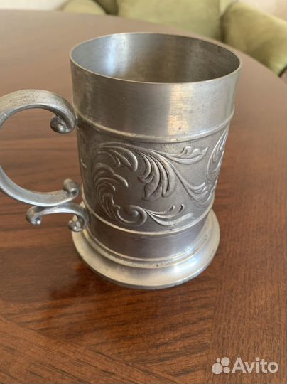 Винтажная Кружка для пива с Олово, для воды