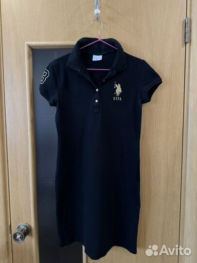 Us Polo assn платье черное M