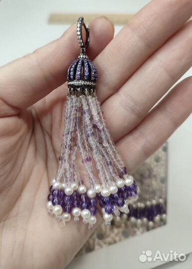 Комплект украшений серьги и браслет