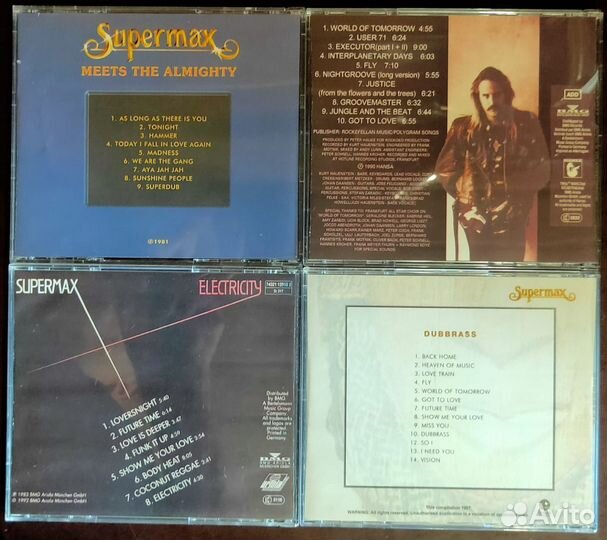 Supermax 11cd альбомов