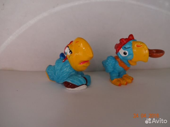 Попугаи (2 шт.). Киндер-сюрприз