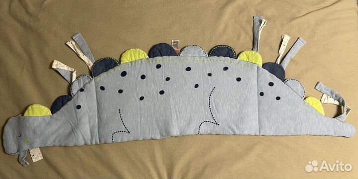 Бампер в кроватку Динозаврик