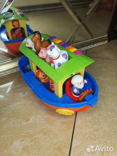 Развивающая игрушка Ноев ковчег со звуком Корабль