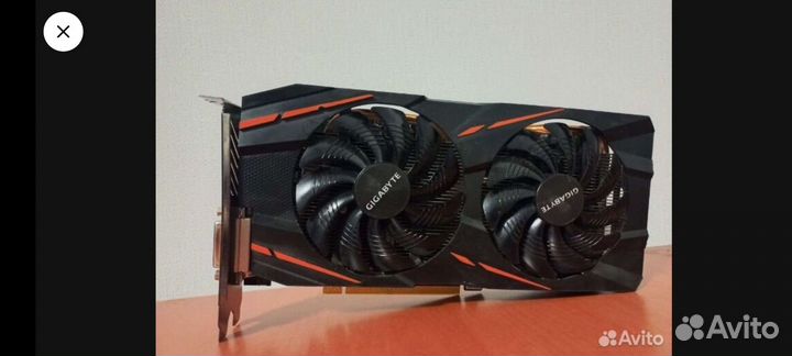 Видеокарта rx580 4gb