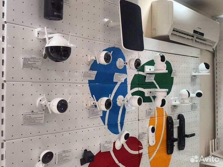 Видеокамеры, установка, монтаж продажа оптом ezviz