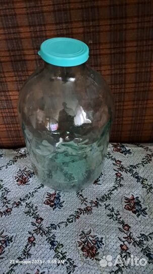 Банка стеклянная 10 л
