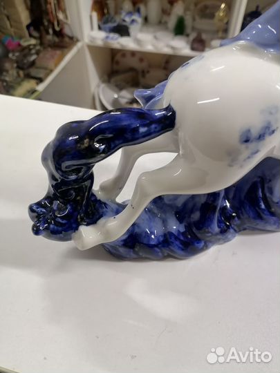 Статуэтка фарфоровая «Иван-царевич и Жар-птица»