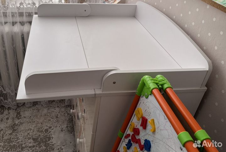 Комод детский с пеленальнальным столиком