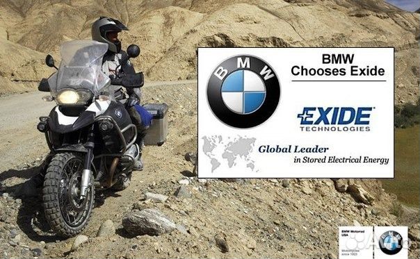 Аккумуляторы Мото AGM Exide Bike
