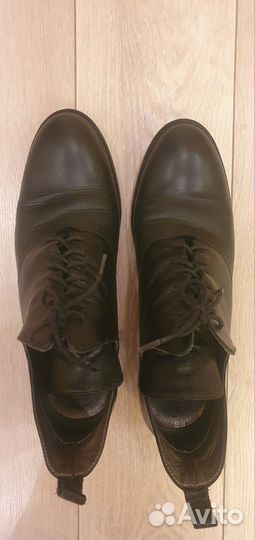 Ботинки кожанные женские 39