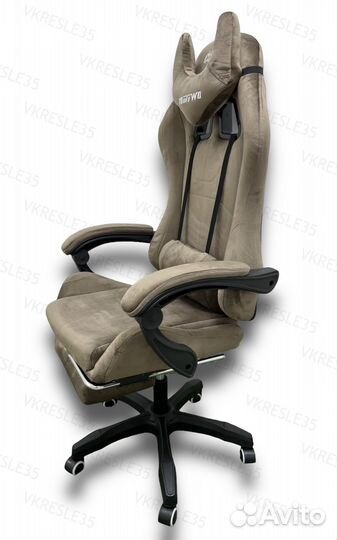 Кресло компьютерное - Игровое Тканевое кресло