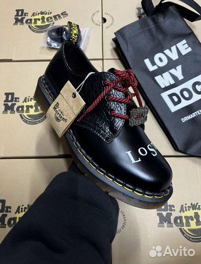 Мужские туфли Dr. Martens 1461 Lost Boy Черные