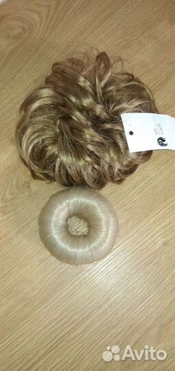 Валик и шиньон на резинке