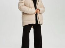 Куртка зимняя оверсайз с капюшоном