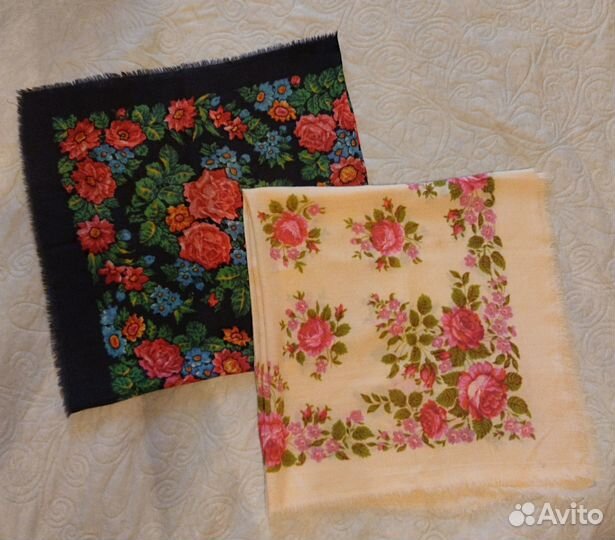 Платки павлопосадские СССР