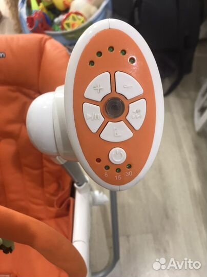 2в1 : Стул для кормления и качеля