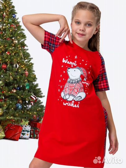 Ночная сорочка для девочки 128