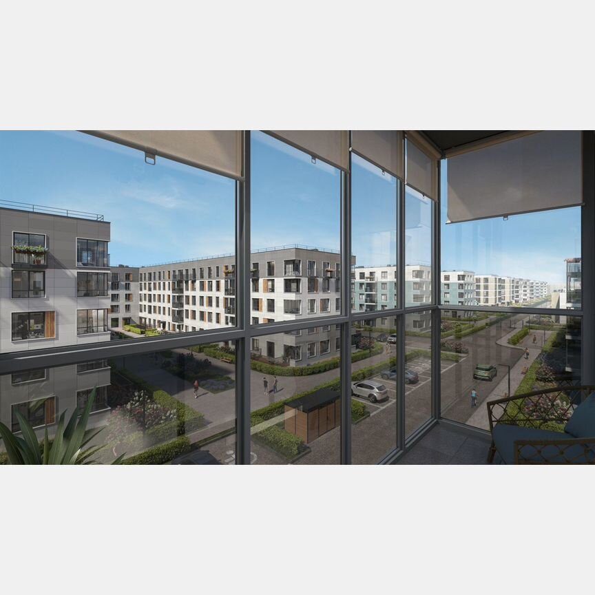 2-к. квартира, 46,8 м², 2/5 эт.
