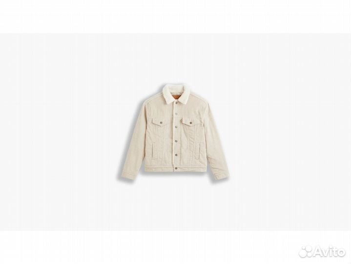 Оригинал Levi’s Женская джинсовая куртка бежевый