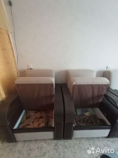 Диван и 2 кресла