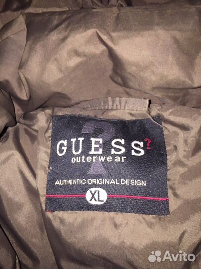 Пуховик женский guess