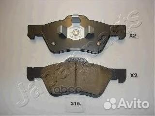 Колодки торм. пер. Mazda Tribute 2.0 (00) pa31