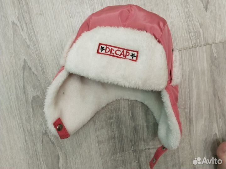 Шапка ушанка детская новая на 3-4 года