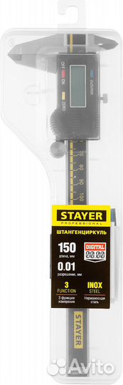 Штангенциркуль Stayer master, 0,1, 150 мм, 34411-1