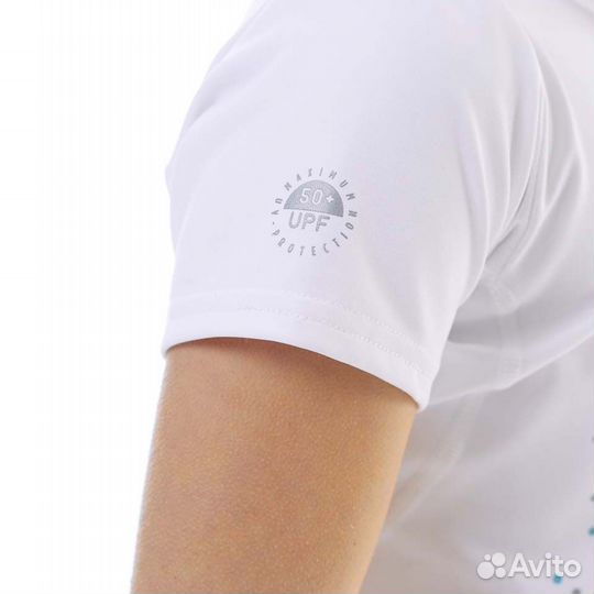 Детская лайкровая гидромайка с коротким рукавом Ra