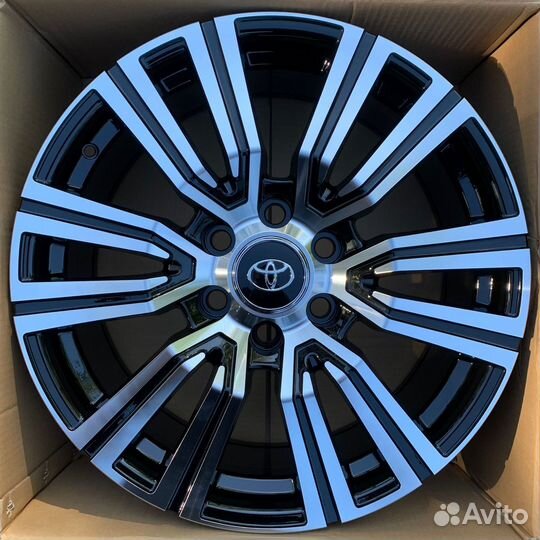Новые диски R22 на Toyota Land Cruiser Prado