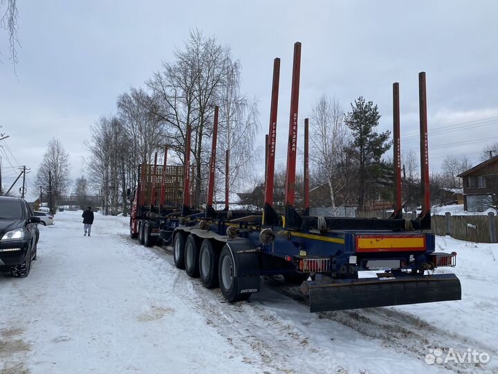 Полуприцеп лесовоз (сортиментовоз) Steelbear PF-41L, 2019