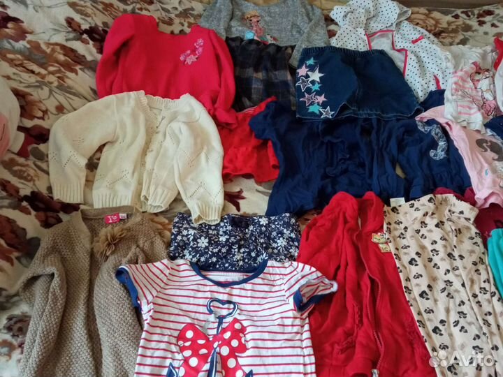Вещи пакетом для девочки 104