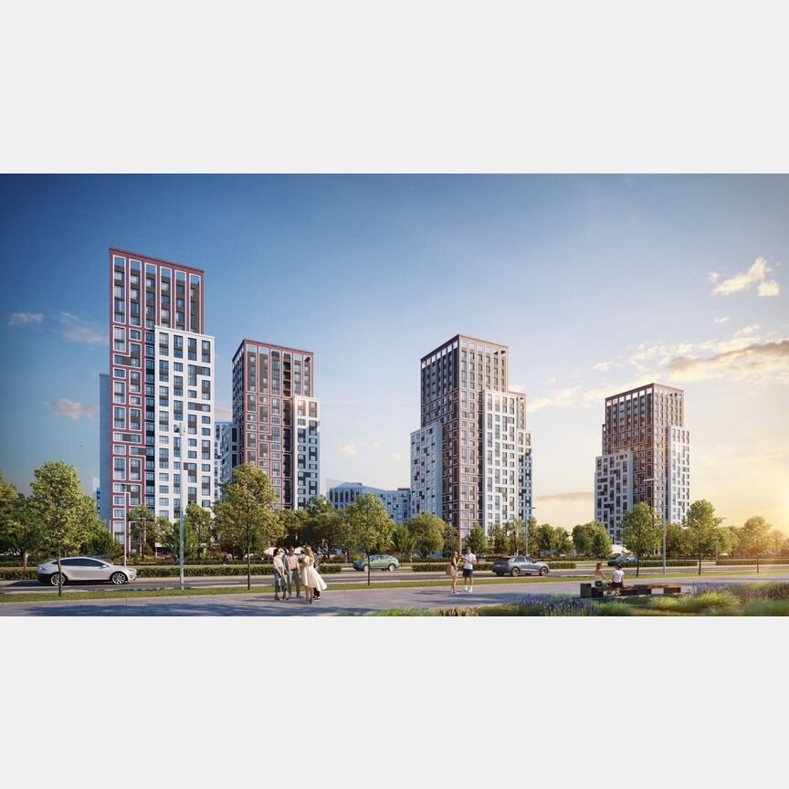 Квартира-студия, 25,4 м², 11/22 эт.