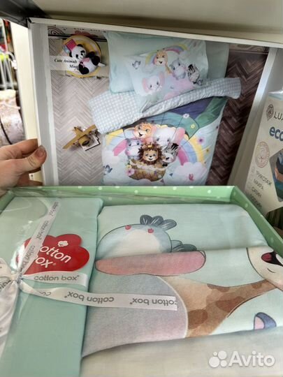 Комплект детского постельного cotton box