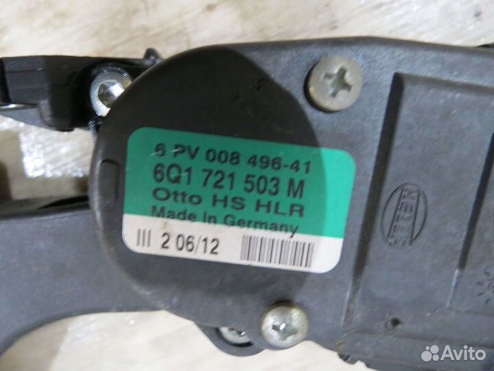 Педаль газа Volkswagen Polo