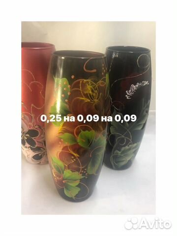 Ваза для цветов стекло