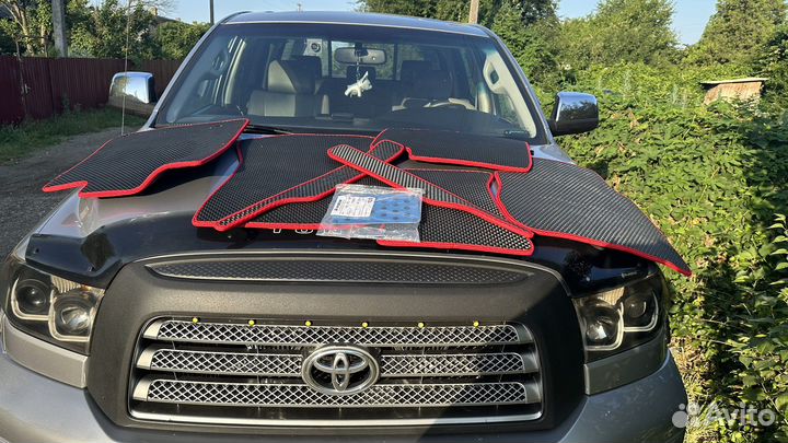 Эво коврики toyota tundra 3D ковры тоёта тундра