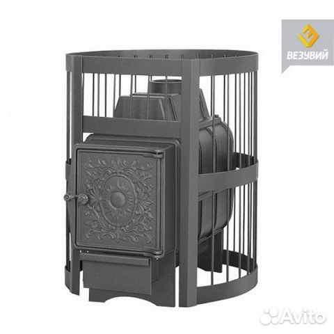 Чугунная печь для бани Везувий Легенда Стандарт 16