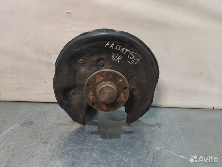 Кулак поворотный ступица в сборе задний правый