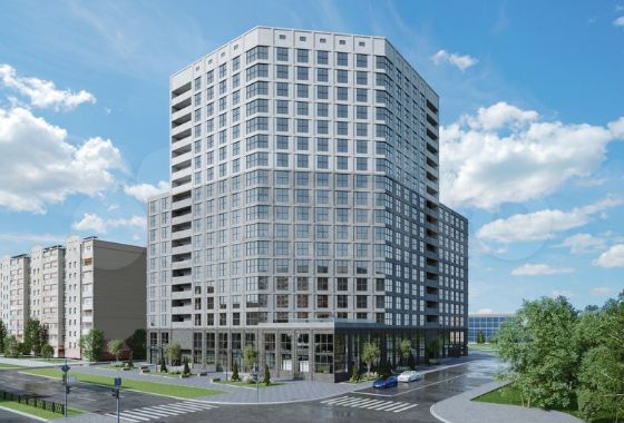 1-к. квартира, 47 м², 10/18 эт.