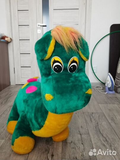 Большая мягкая игрушка дракон