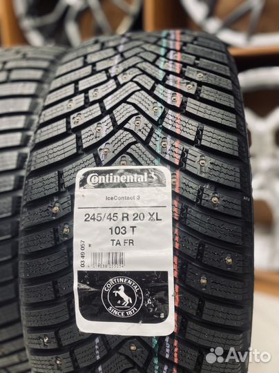 Continental IceContact 3 245/45 R20 и 275/40 R20