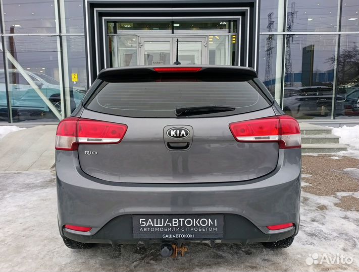 Kia Rio 1.6 МТ, 2017, 96 541 км