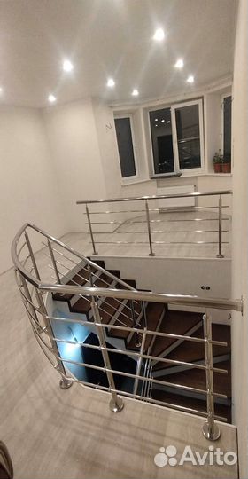 Перила для лестниц из нержавеющей стали, поручни