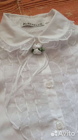 Новые блузки школьные 140-146