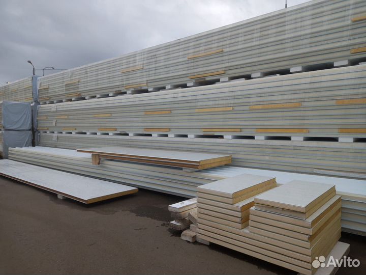 Сэндвич панели ппс